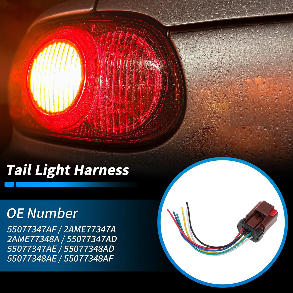 Tail Light Harness Replacement for Dodge Ram 2500 (2003–2006)