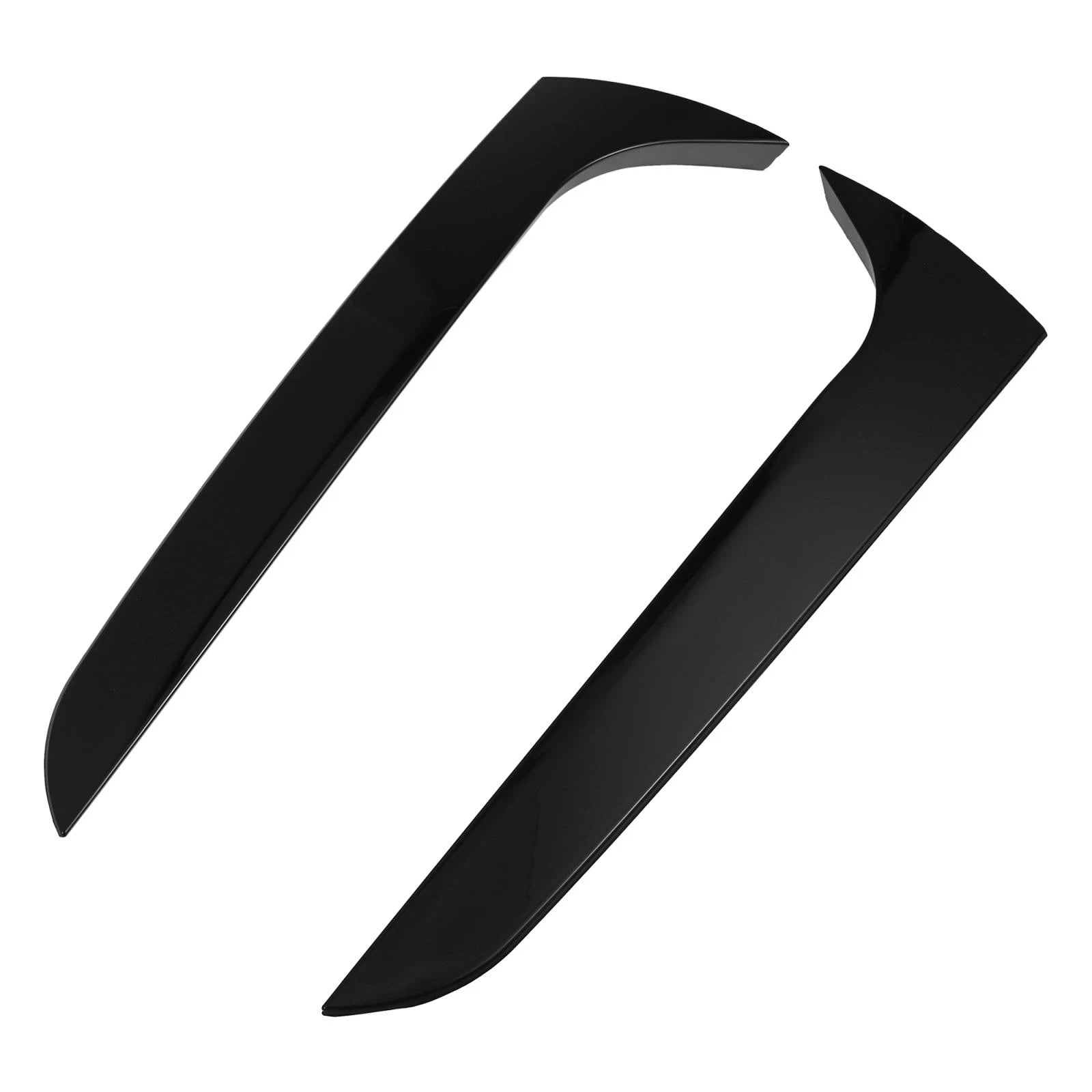 2pcs Rear Window Side Spoiler Wing Trim Replacement for Audi A4 B8 Avant (2009–2016)