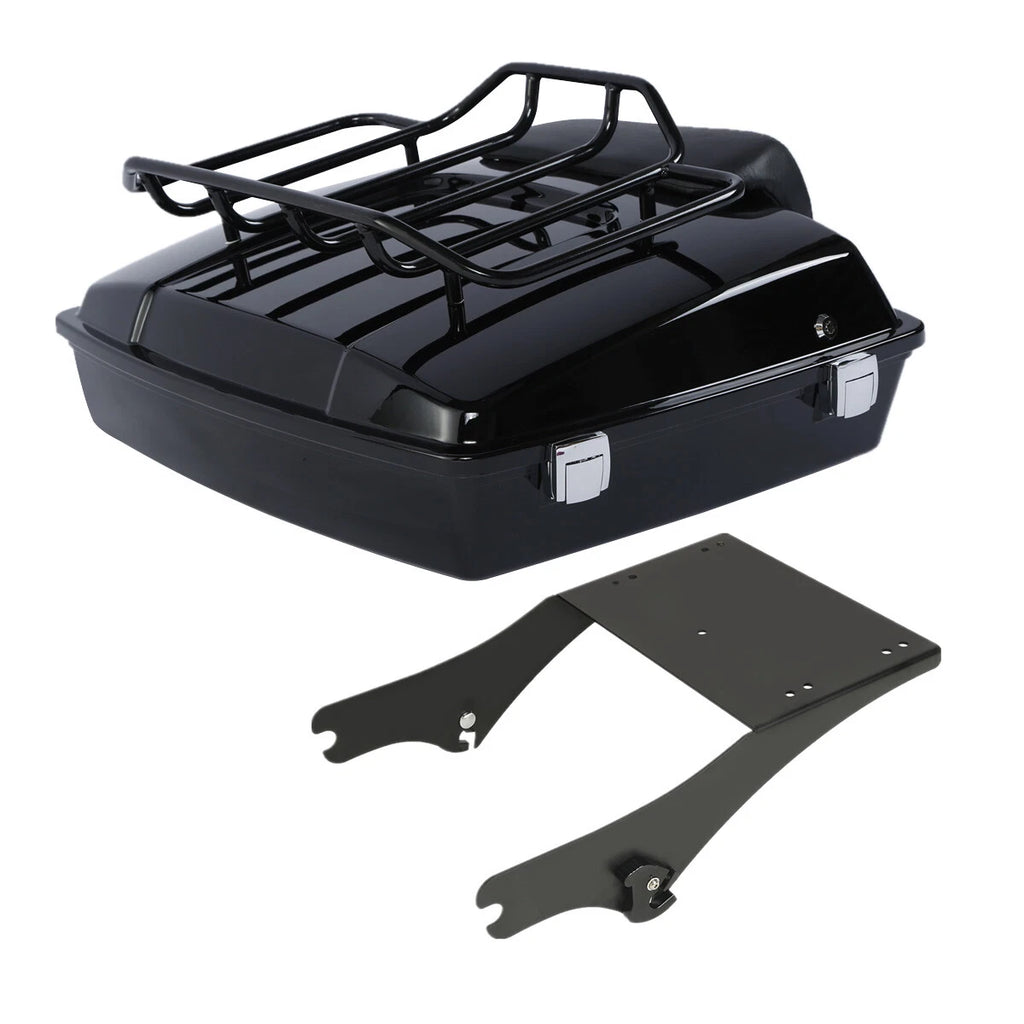 Trunk Rack Backrest Mount for Harley Touring Street Glide (1997–2008)