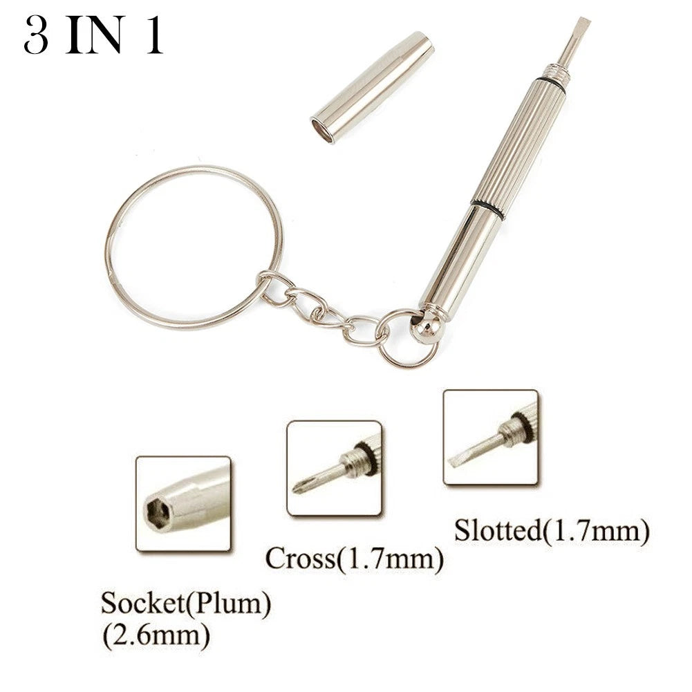 1-Piece Mini Screwdriver Tool for Watch, Glasses, Phone, PC
