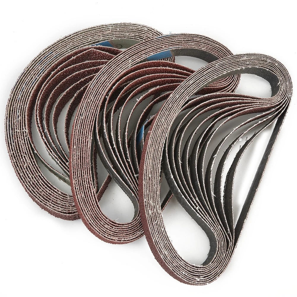60pcs Sanding Belts Set for Automotive Use (Grit 40/60/80/120/180/240)