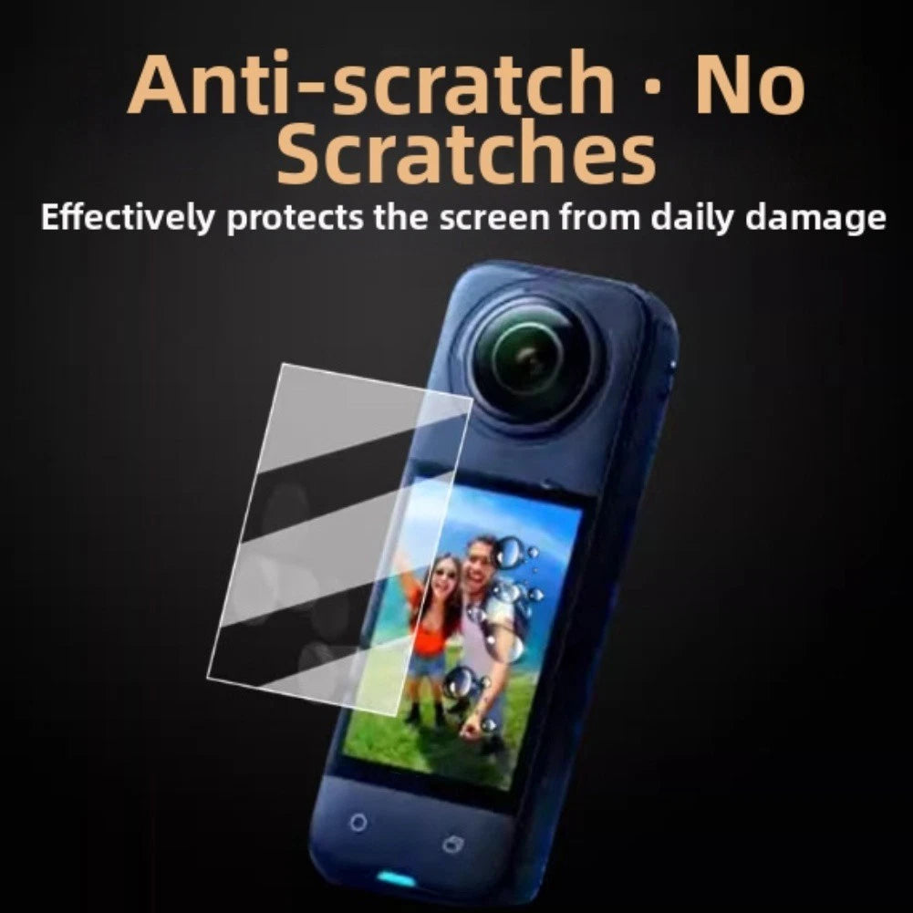 3 Pack Tempered Glass Screen Protector for Insta360 X4air