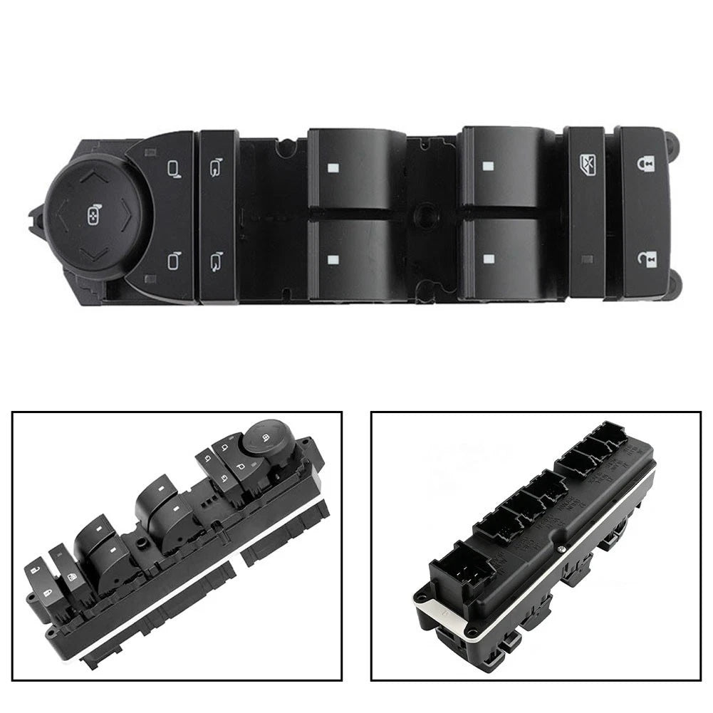 Black Master Power Window Switch 20835555 for Chevy Avalanche 2007-2014