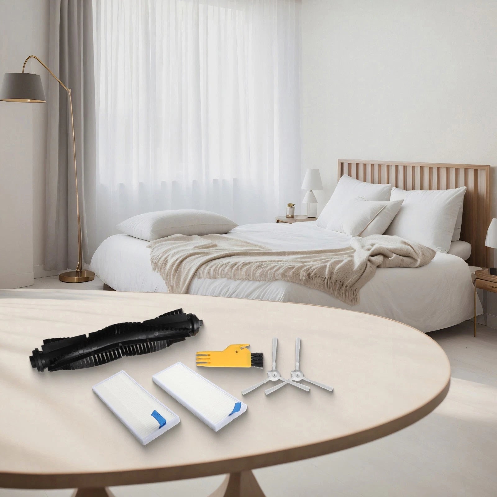 Filter and Brush Replacements for 360 S6 Robot Vacuum (2019–2023)