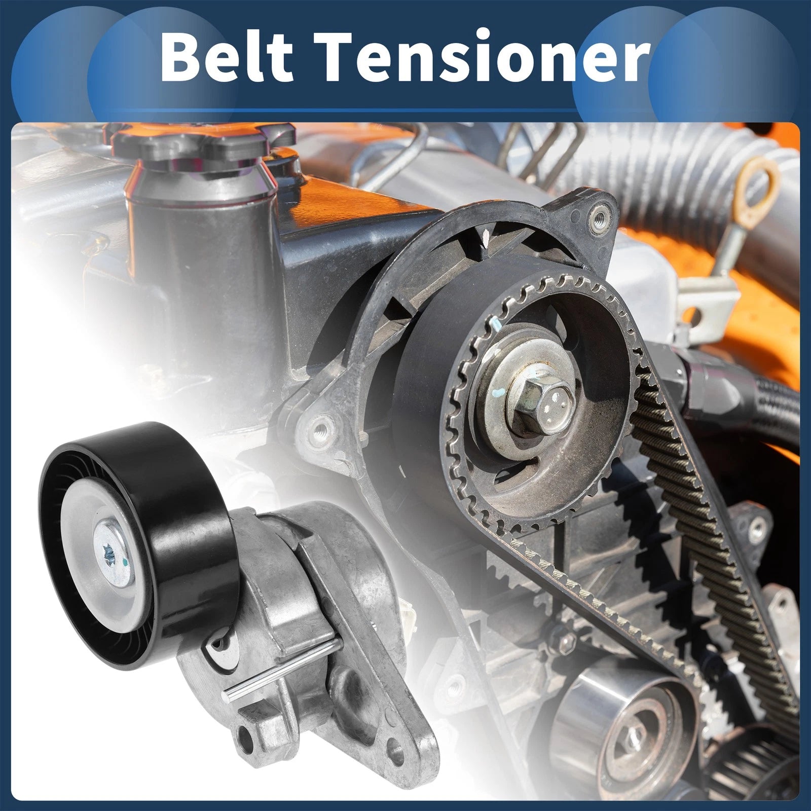 Belt Tensioner for Mercedes-Benz S-Class (1999–2013) OEM Replacement 1 Pc