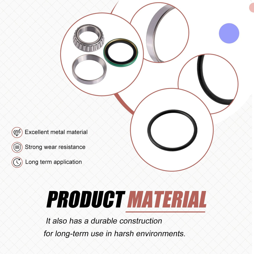 Rear Hub Bearing Seal Repair Kit for Polaris Sportsman 500 6x6 (2000–2008) 3554517