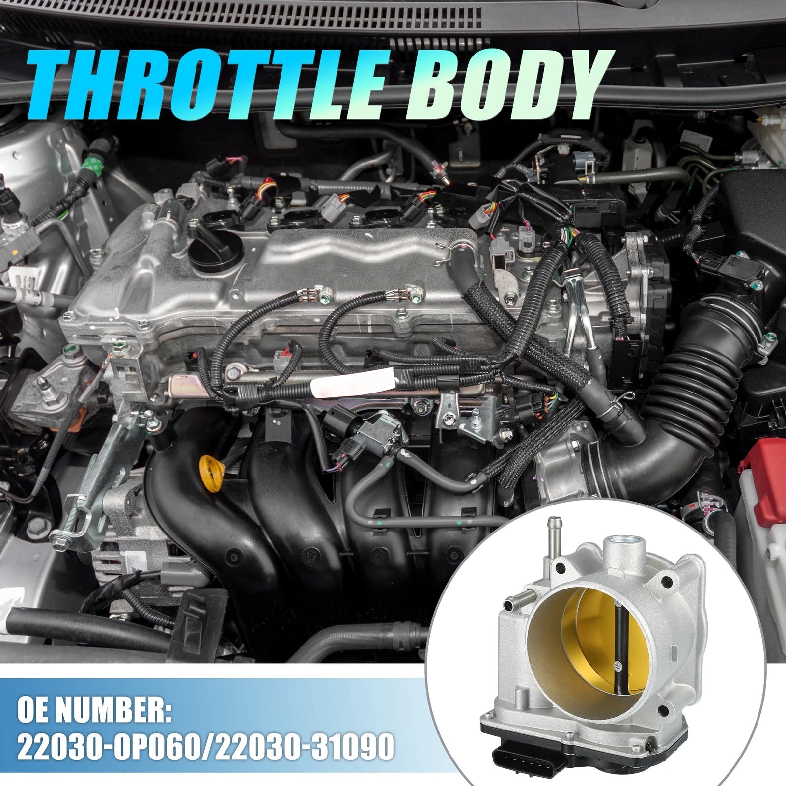 1 Pcs Throttle Body Actuator Replacement for Lexus ES350 2019–2022