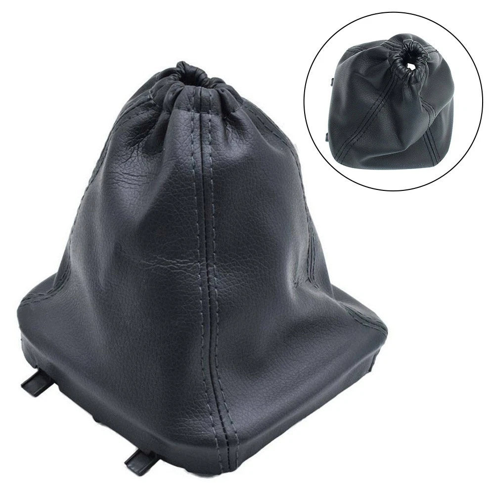 Gear Shift Knob Gaiter for Ford Transit (2006–2014) - Black PU Leather
