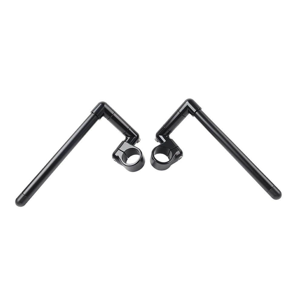 46MM Cafe Racer Clip-On Handlebar for Universal Motorcycles (7/8")