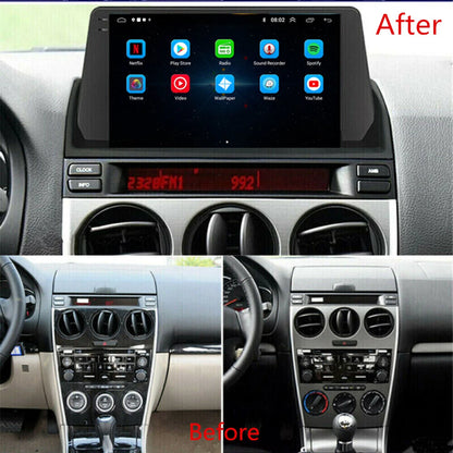 9" Android 12.0 Stereo Radio GPS Navigation for Mazda 6 (2002–2008)