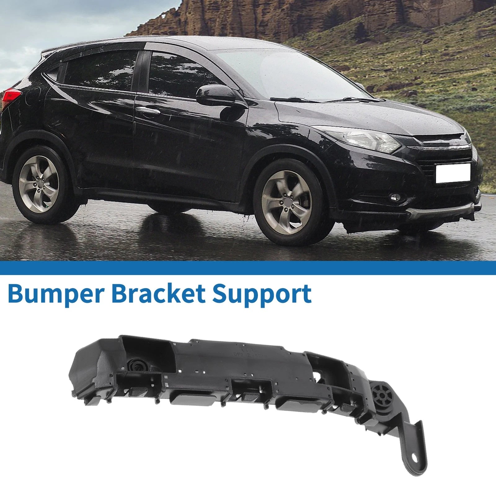Right Front Bumper Retainer Bracket Replacement for Honda HR-V (2016–2018)