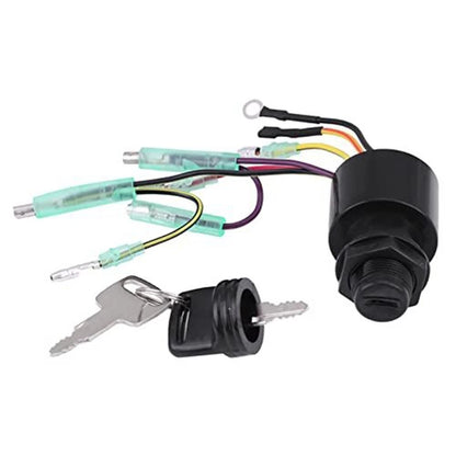 Ignition Key Switch Features Reliable Push to Choke Functionality for Boats