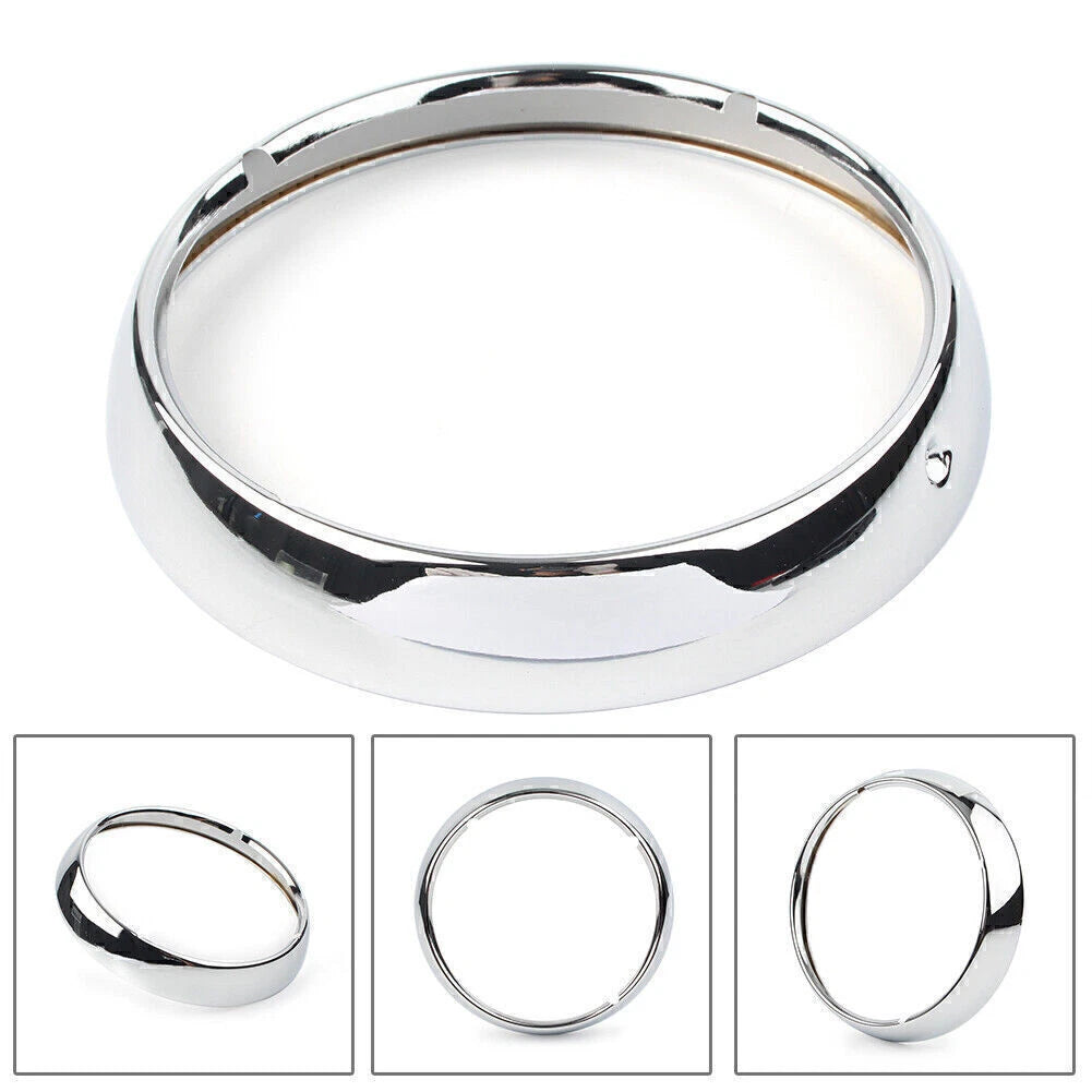 7" Headlight Ring Cover Trim for Harley Touring Road King Electra Tri Glide CVO