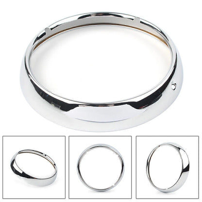 7" Headlight Ring Cover Trim for Harley Touring Road King Electra Tri Glide CVO