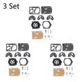 Set of 3 Carburetor Repair Kits for Homelite 650 750 K10-WB