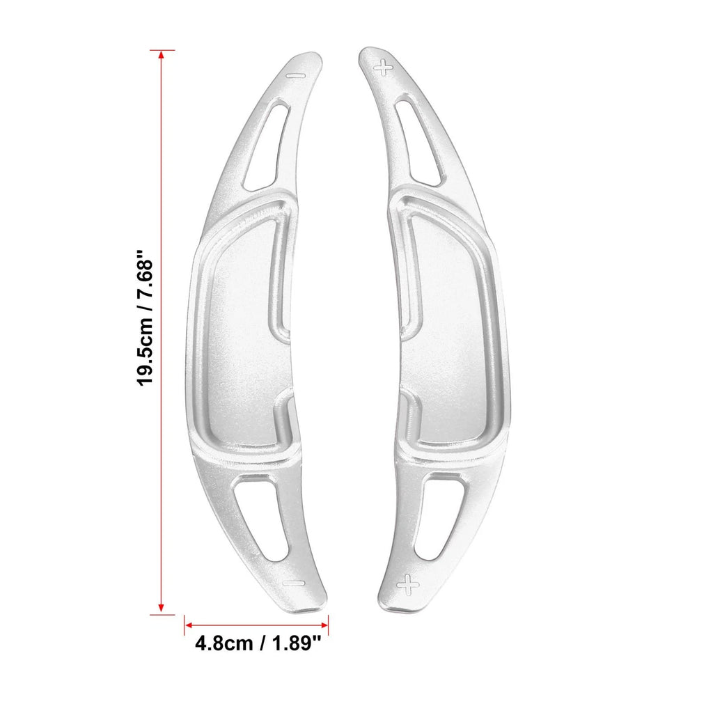 Steering Wheel Shift Paddle Silver Tone for Mercedes-AMG A45 A35 (2013–2018)