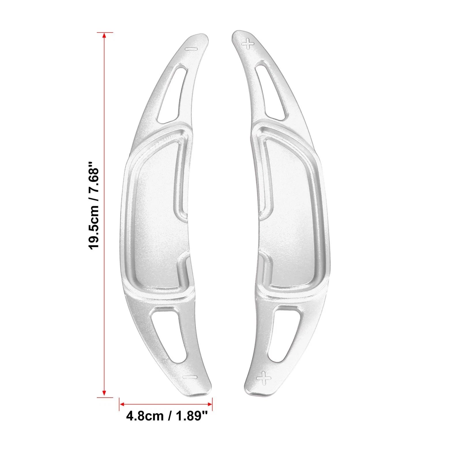Steering Wheel Shift Paddle Silver Tone for Mercedes-AMG A45 A35 (2013–2018)