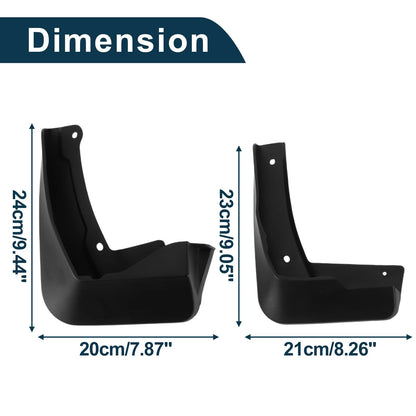 Set of 4 Mud Flaps Splash Guards for Volkswagen Passat B8 (2019–2022)