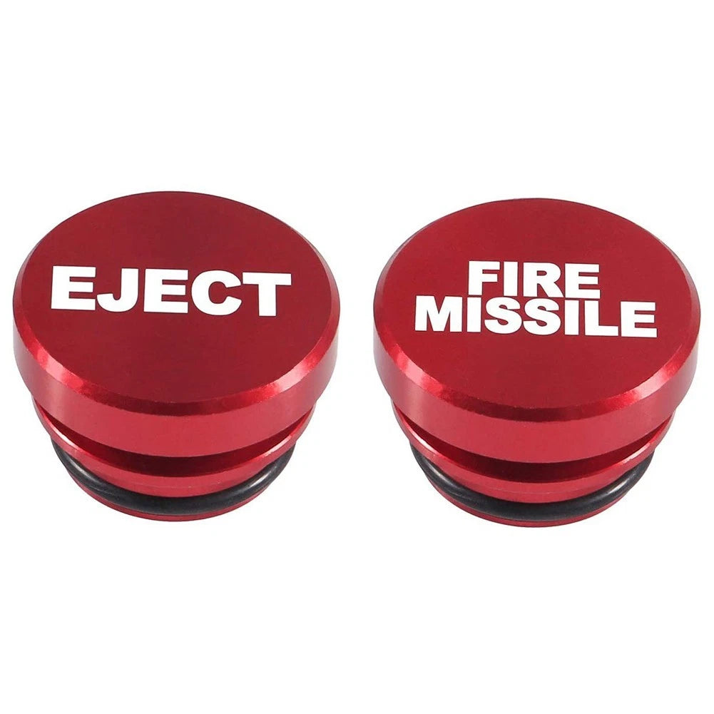 2Pcs Fire Missile Eject Button for Universal Car Accessory