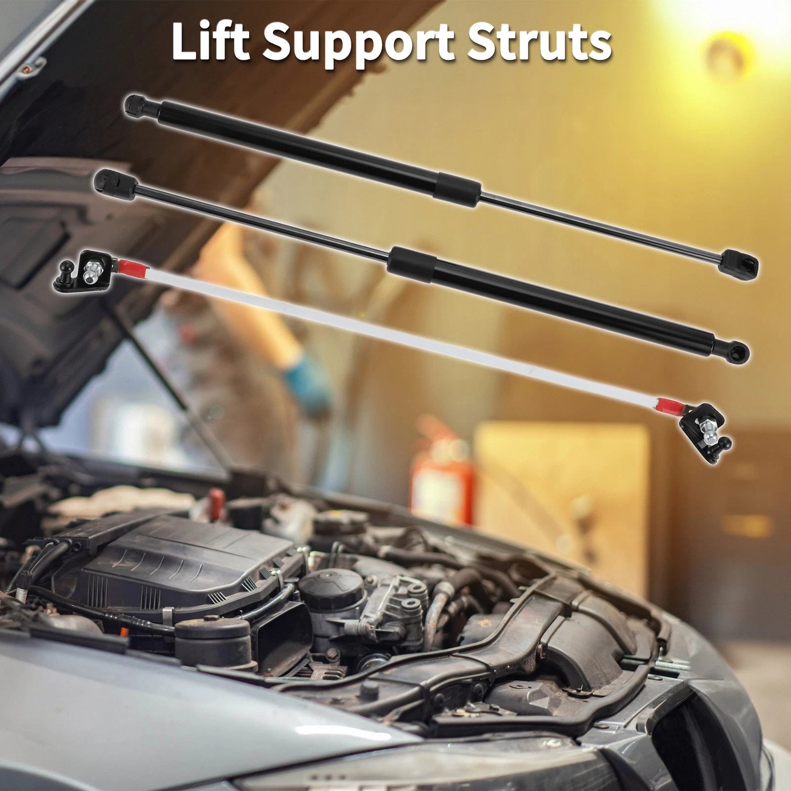 Front Hood Lift Supports Struts Gas Spring for Mazda CX-5 (2017–2024)