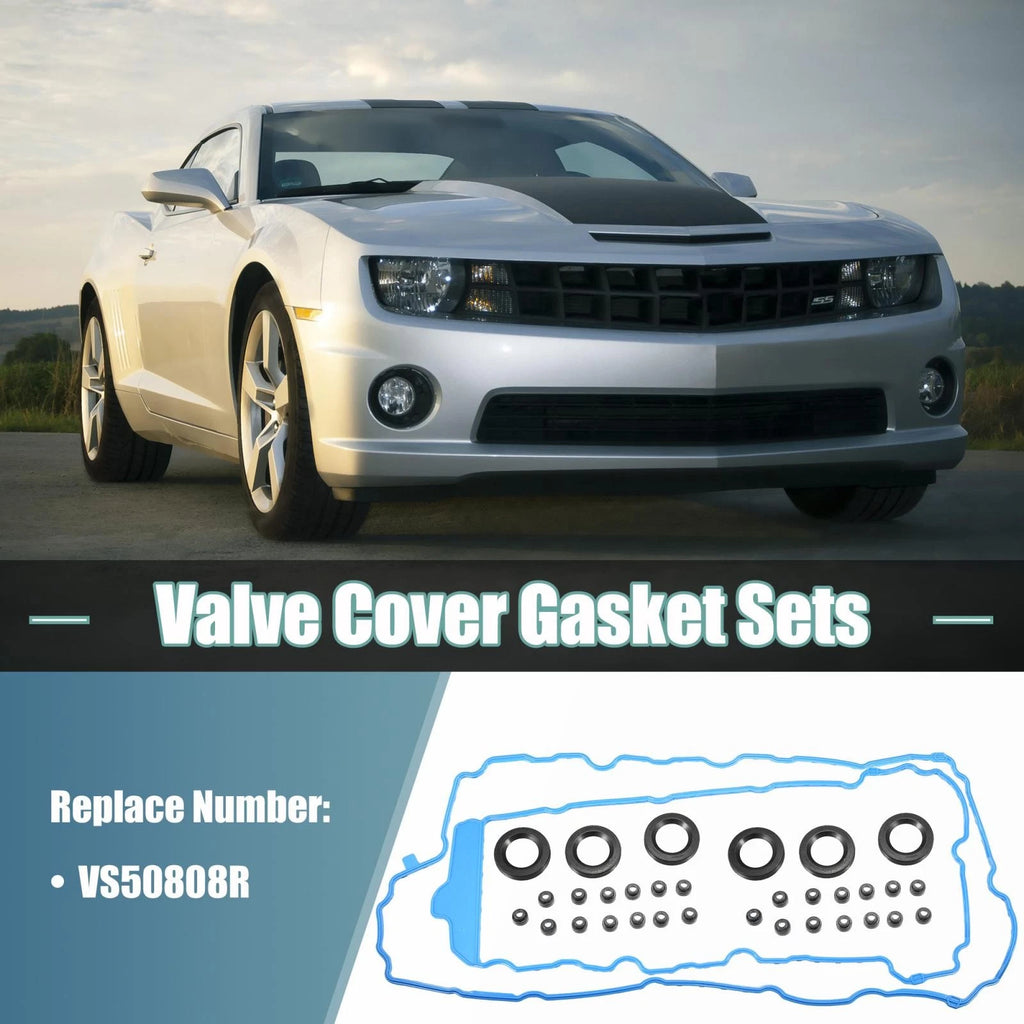Engine Valve Cover Gasket Kit Replacement for Chevrolet Cadillac CTS (2003–2015)