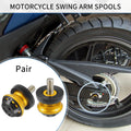 Swingarm Spool Sliders CNC 10mm Pair for Motorcycle Universal (All Models 2000–2024)