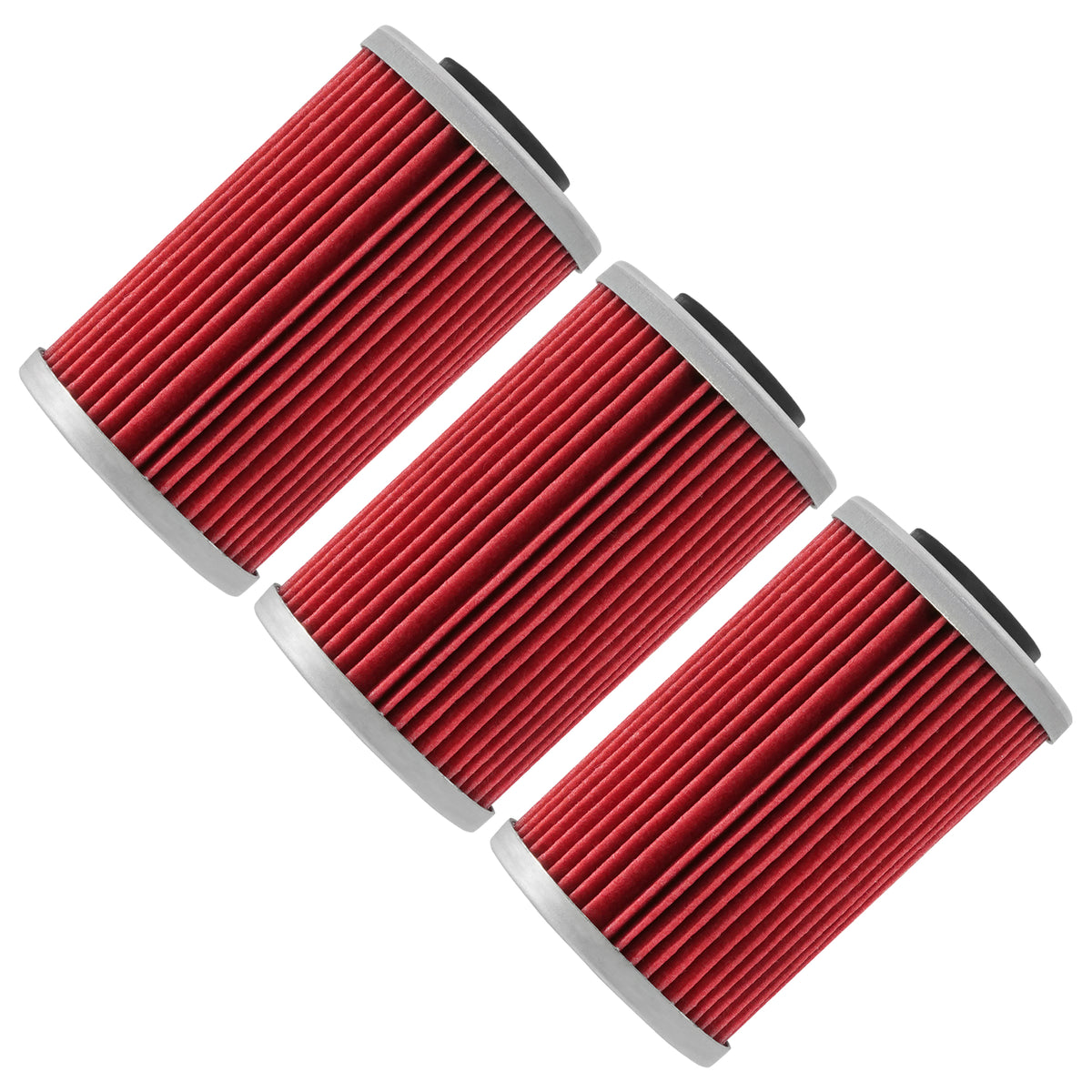 3 Pack Oil Filter Replacement for KTM 640 LC4 Rallye Dakar (1997–2014)