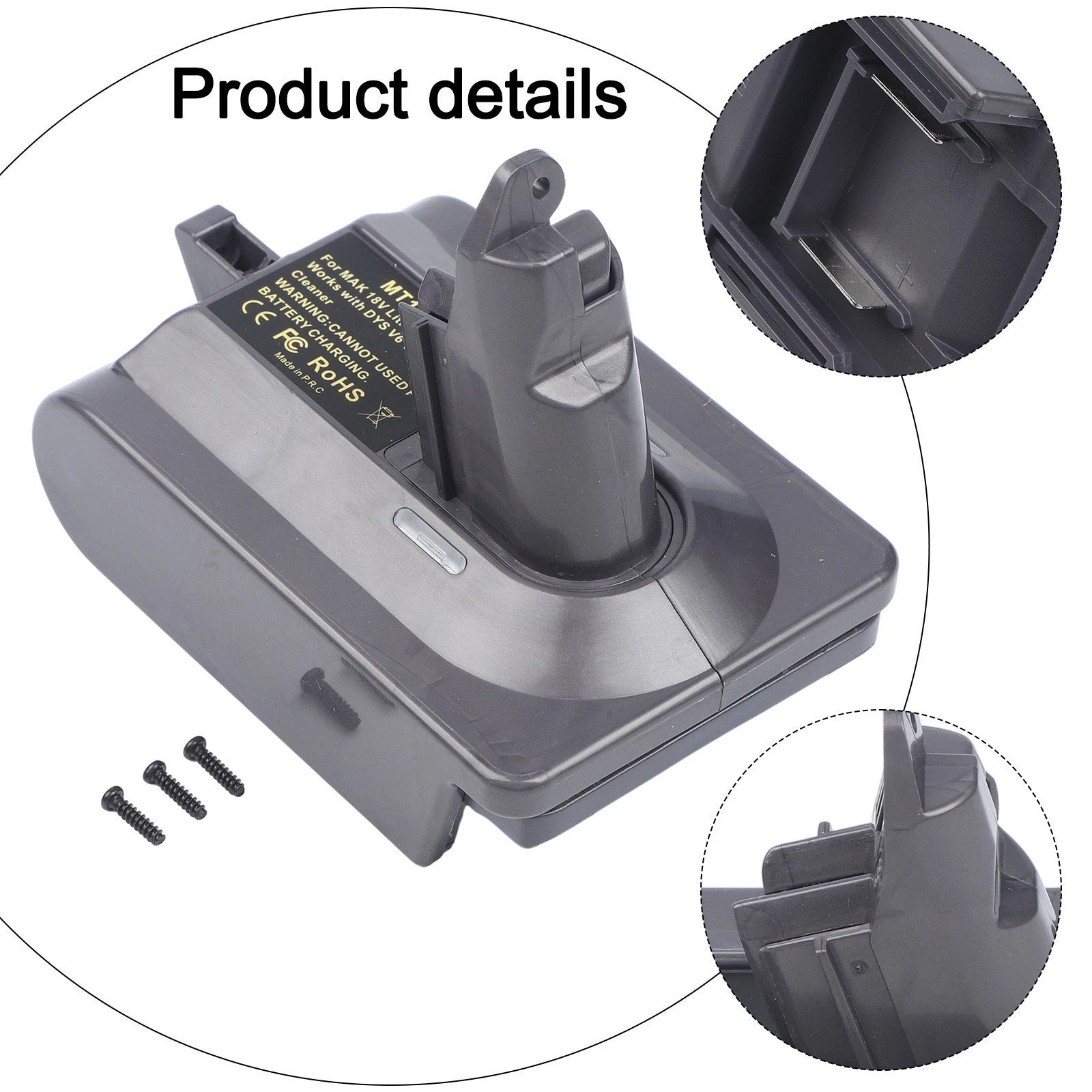 8000mAh Li-ion Battery Converter for