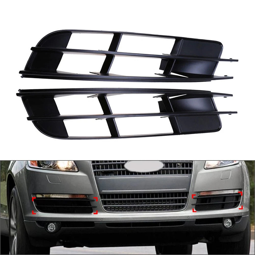 Front Bumper Lower Outer Grille Set for Audi Q7 (2006–2009)