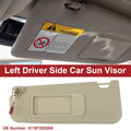 Left Sun Visor w/ Mirror for BMW 3 Series E90 E91 (2005–2013) No. 511672 52009 Beige