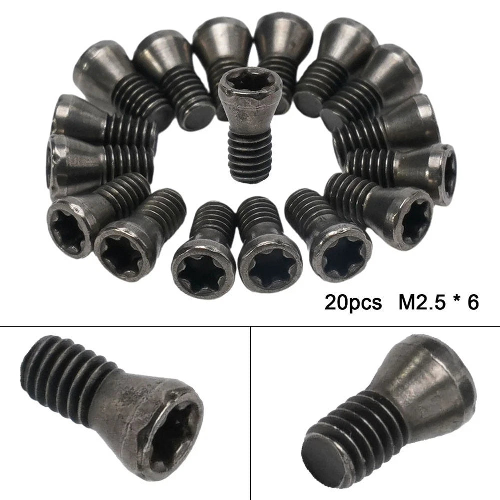 Pack of 20 Carbide Blades for CNC Lathe Tools