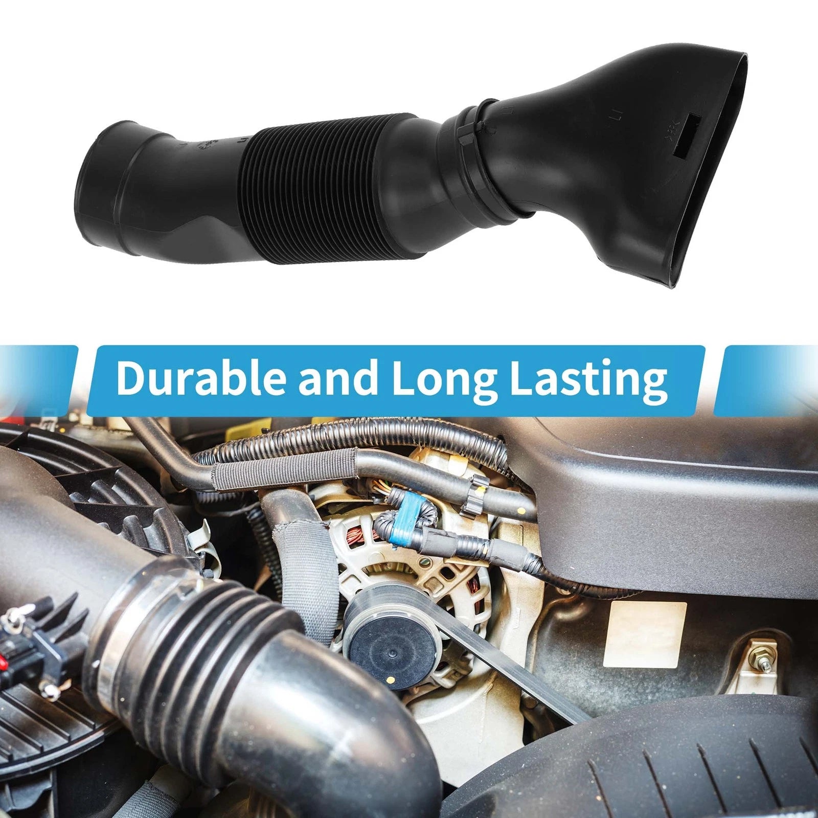 Left Side Air Intake Hose Replacement for Mercedes Benz C240 C320 (2001–2005)