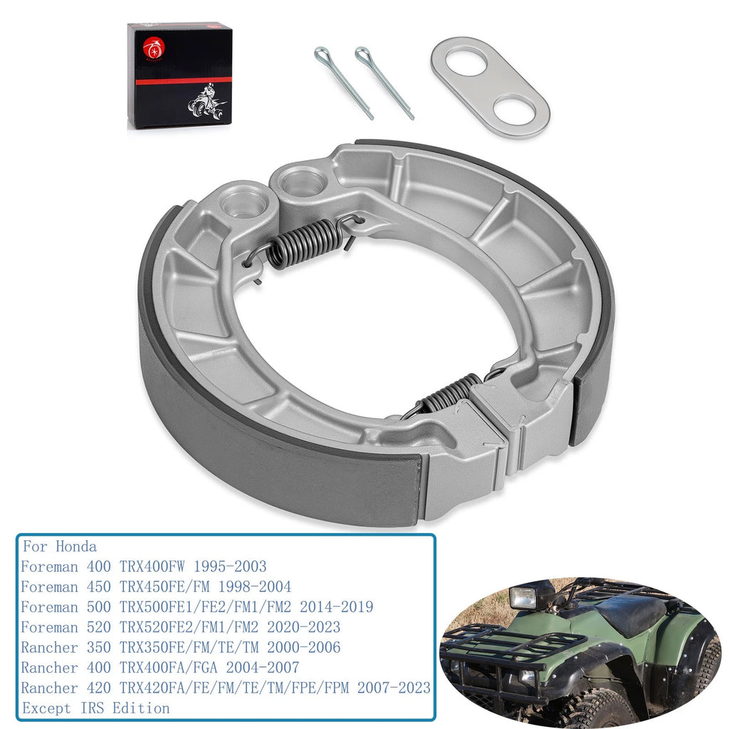 Rear Brake Shoes & Pin Kit for Honda Foreman Rancher (06430-HM7-003, 06430-HN0-A20)