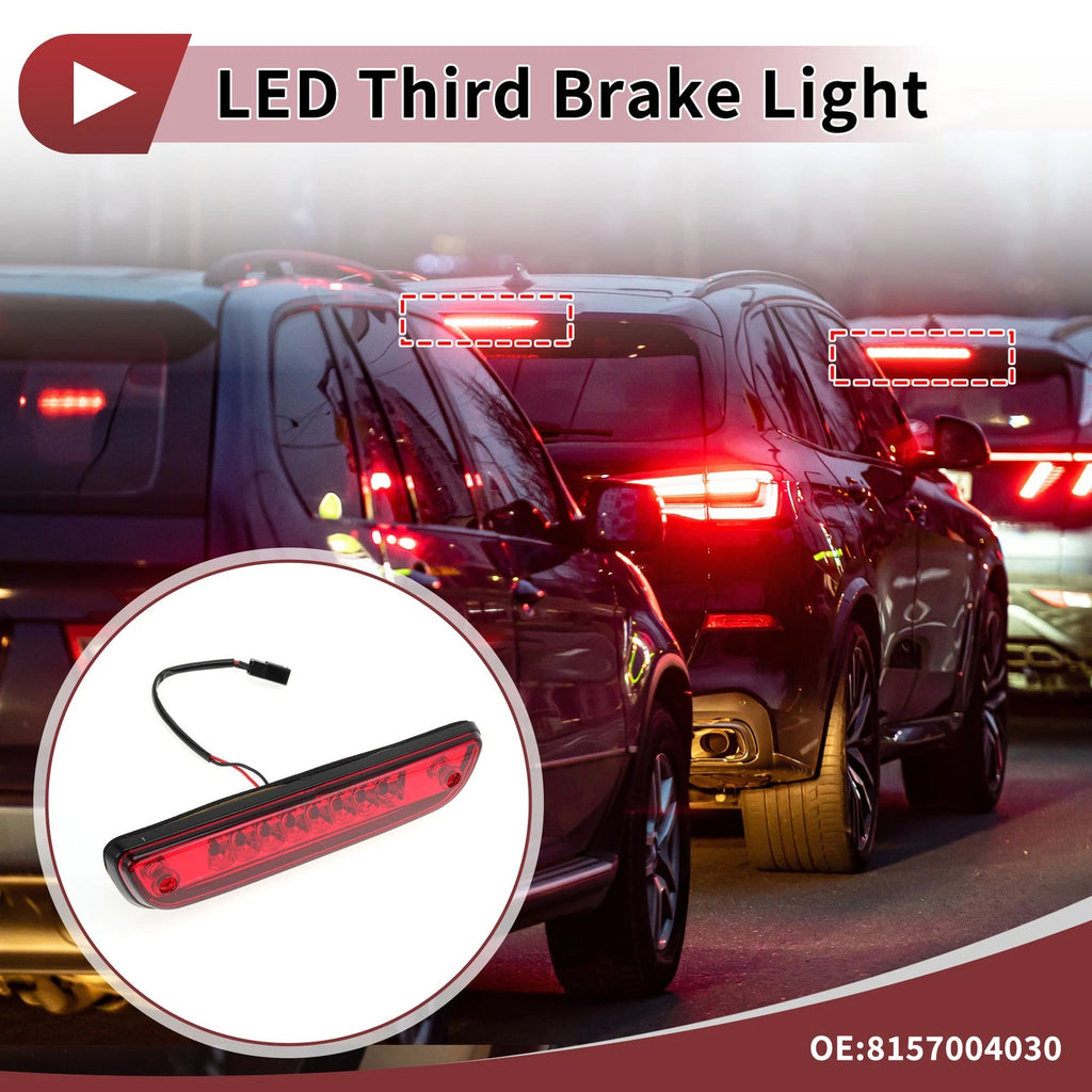 Red LED Third Brake Light Replacement for Toyota Tacoma (2005–2015)