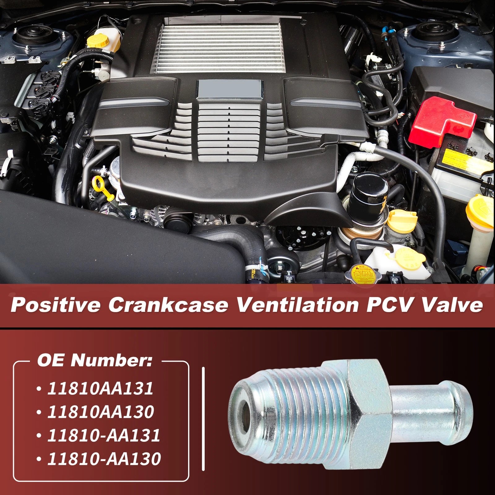 PCV Control Valve Replacement for Subaru Outback Legacy 2.5L (2013–2019)