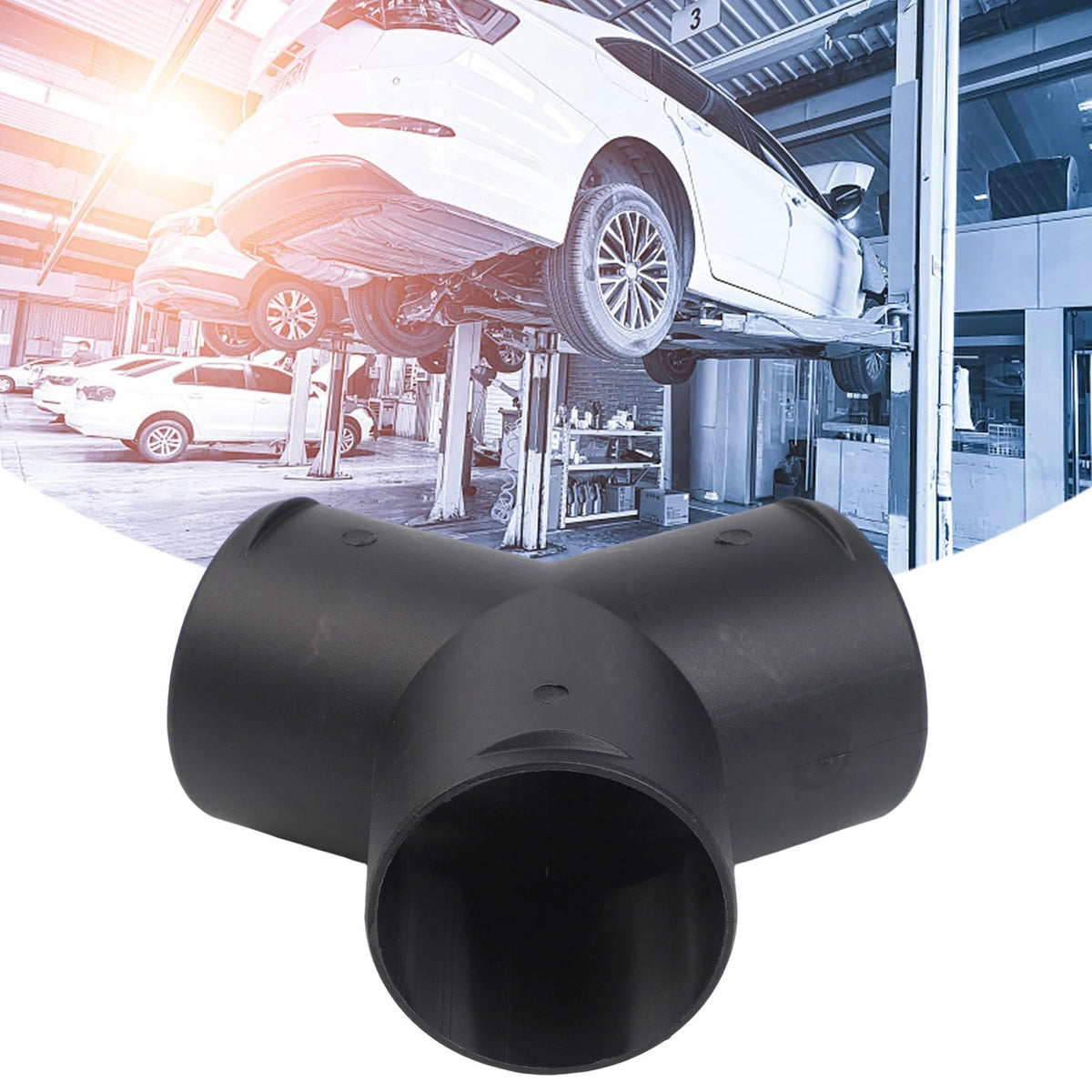 60mm Vent Duct Y Branch Pipe Connector for Air Diesel Heater