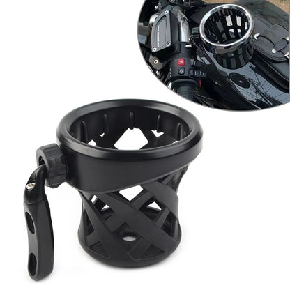 Handlebar Cup Holder for Harley Motorcycle (Black)