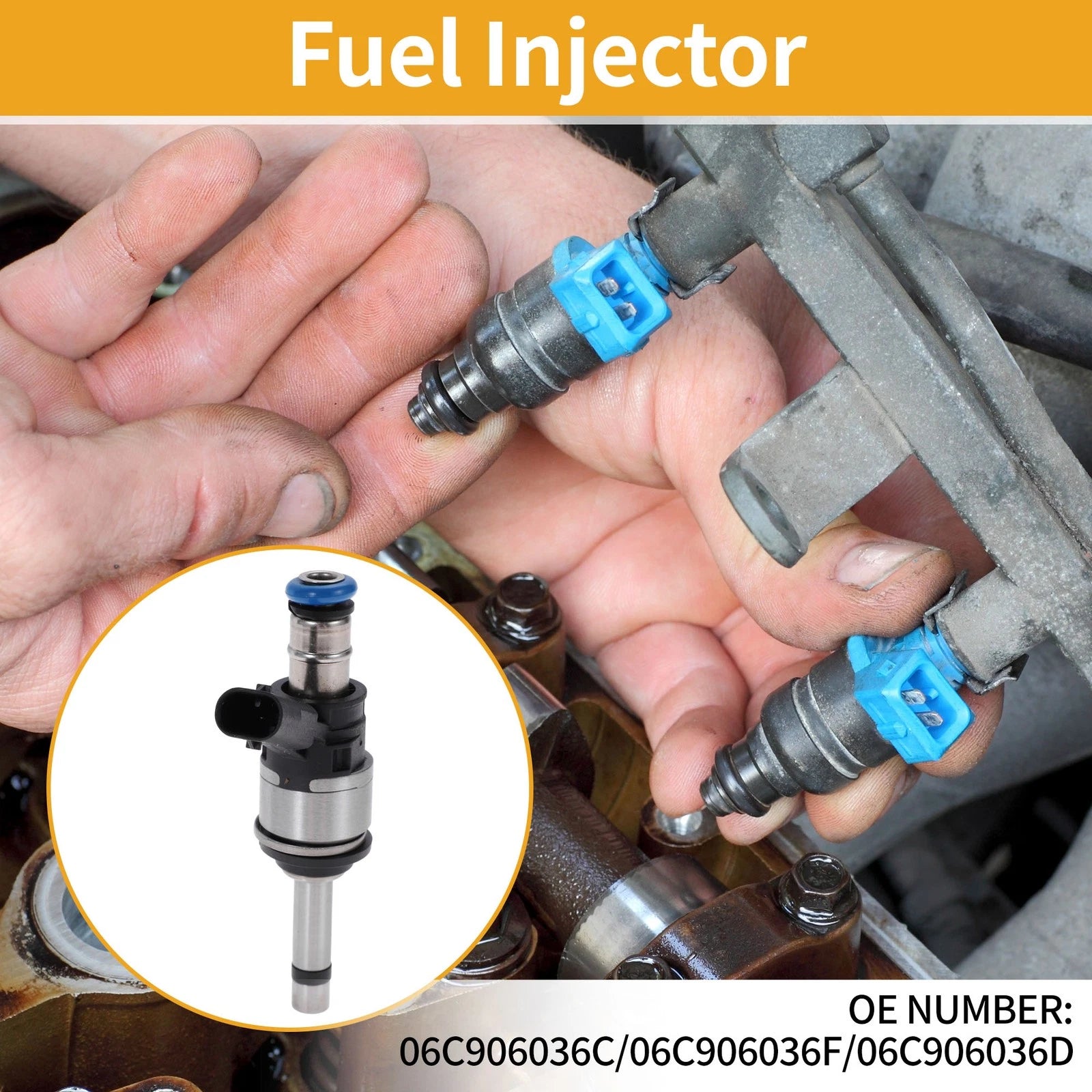 Fuel Injector Replacement for Audi A6 (2016–2018) Engine Fuel Nozzle