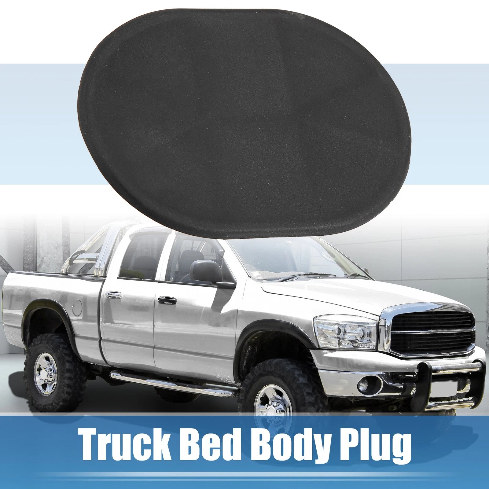 Truck Bed Body Plug Replacement for Dodge Ram (2002–2018) Plastic Black