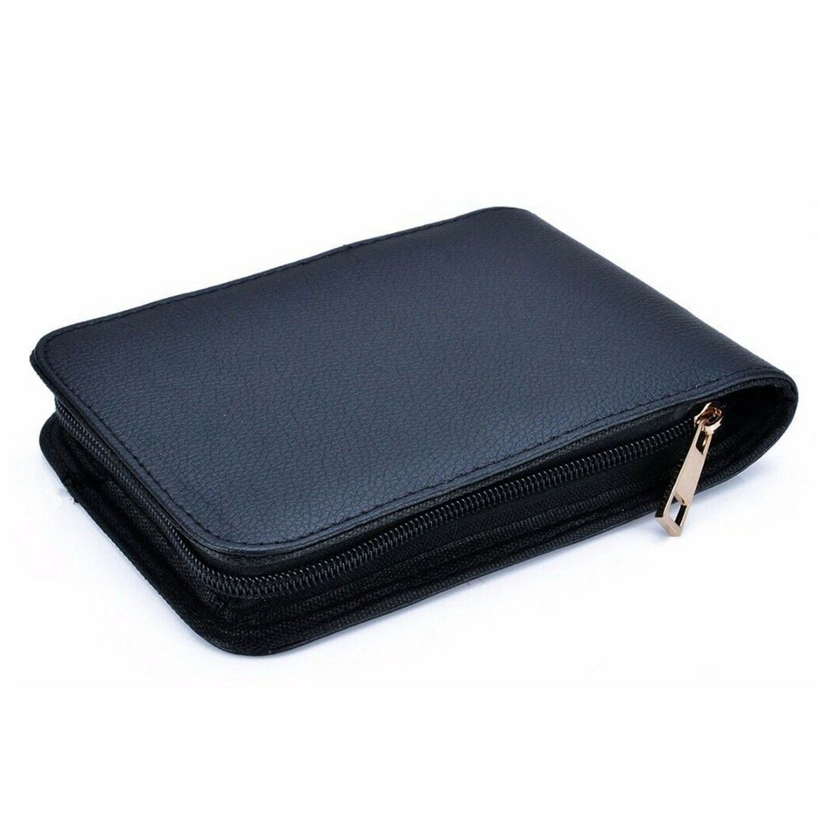 12 Slots PU Leather Fountain Pen Case Organizer for Universal Use