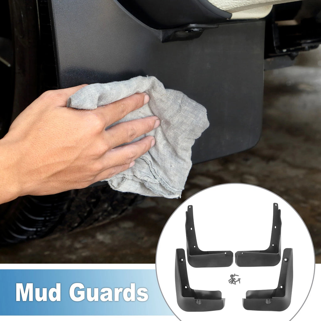 Front Rear Side Mud Flaps Splash Guards Replacement for Hyundai Sonata (2015–2016)