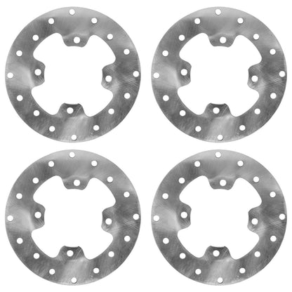 Brake Disc Rotor Kit Front Rear Left Right for John Deere XUV590 S4 (2019–2022)