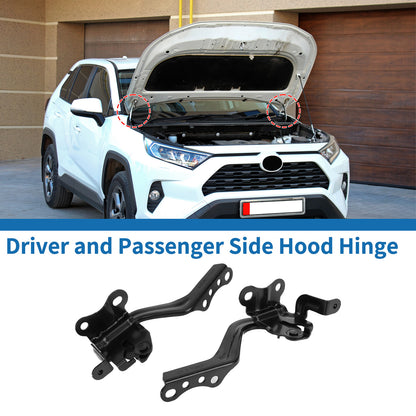 Hood Hinges Front Bonnet Bracket Replacement for Toyota Prius C (2012–2018)