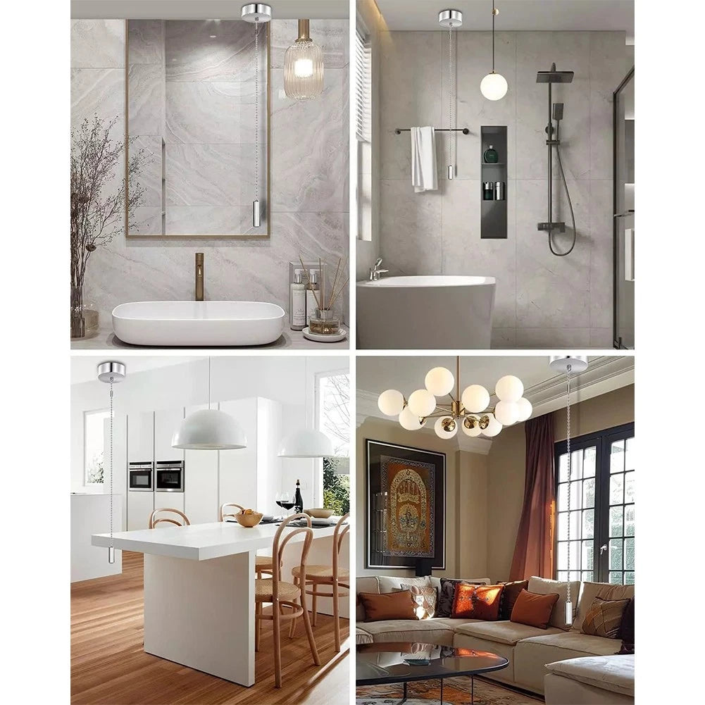 Pull Cord Light Switch for Home Use