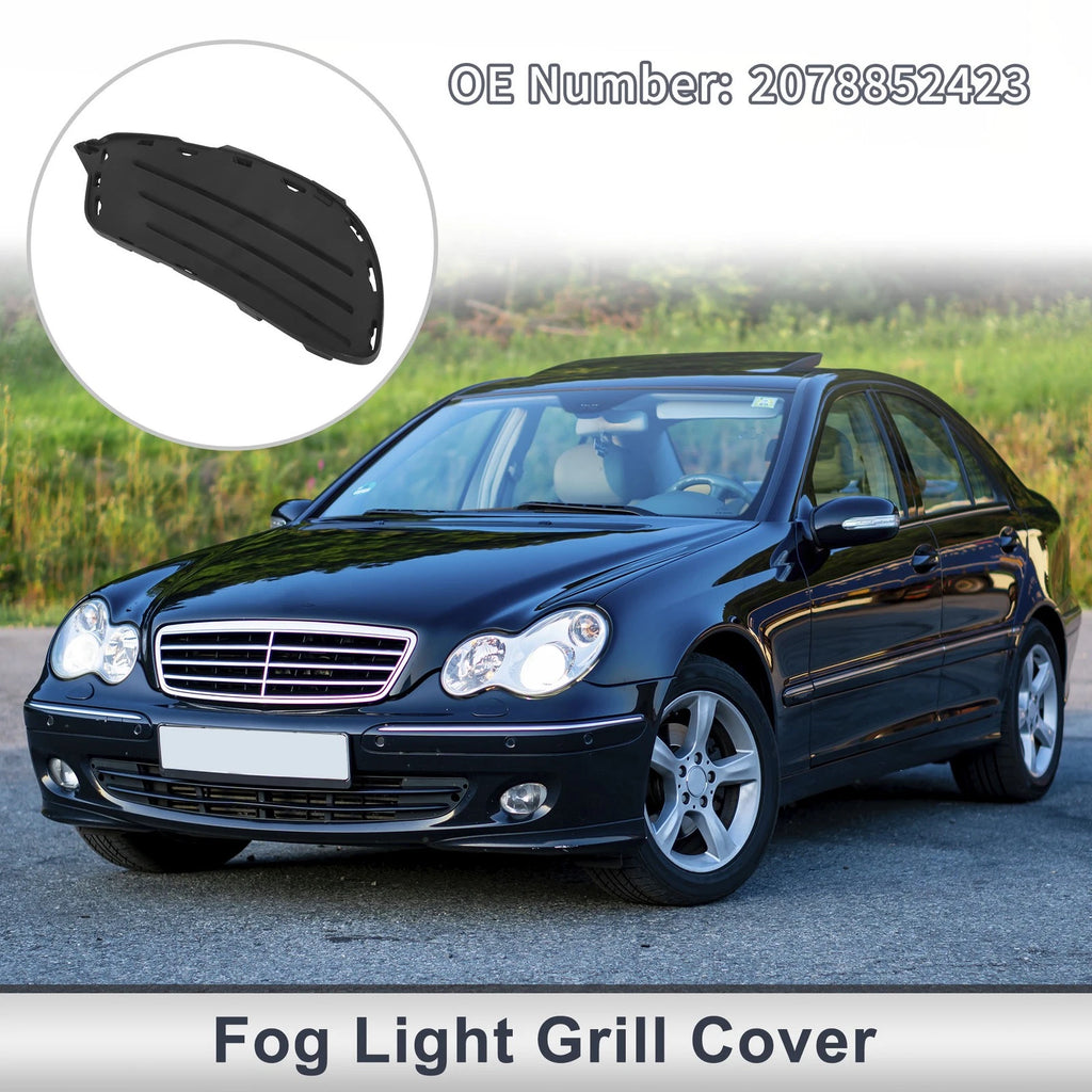 Front Left Fog Light Grill Replacement for Mercedes Benz E-Class W207 (2013–2016)