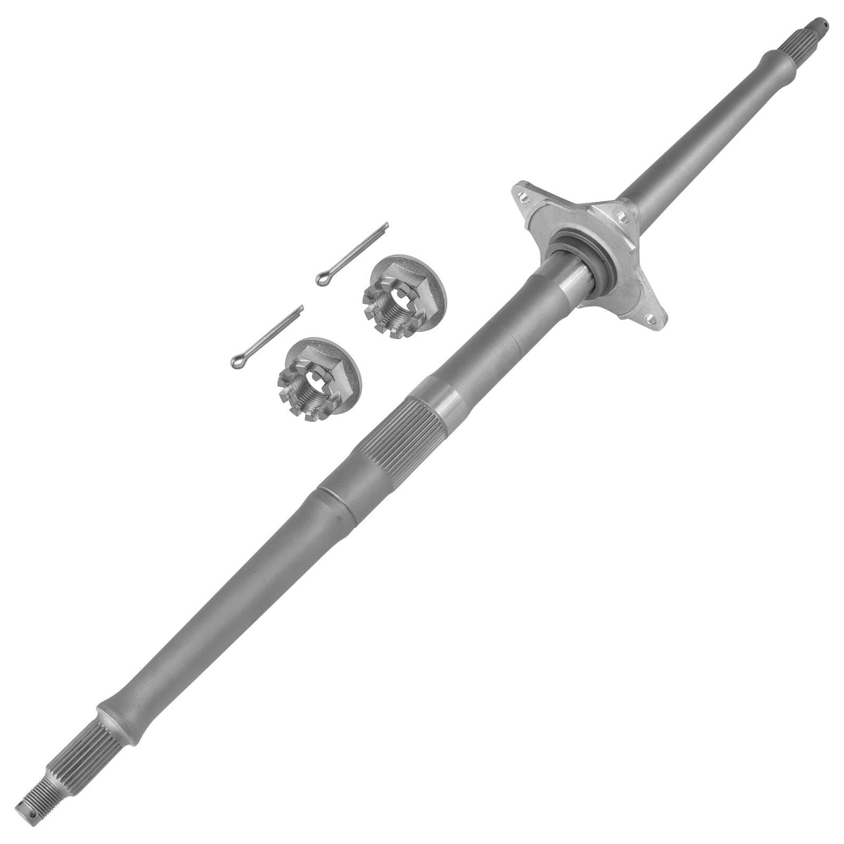Rear Wheel Axle Shaft with Nuts Replacement for Honda TRX450ER (2006–2014)