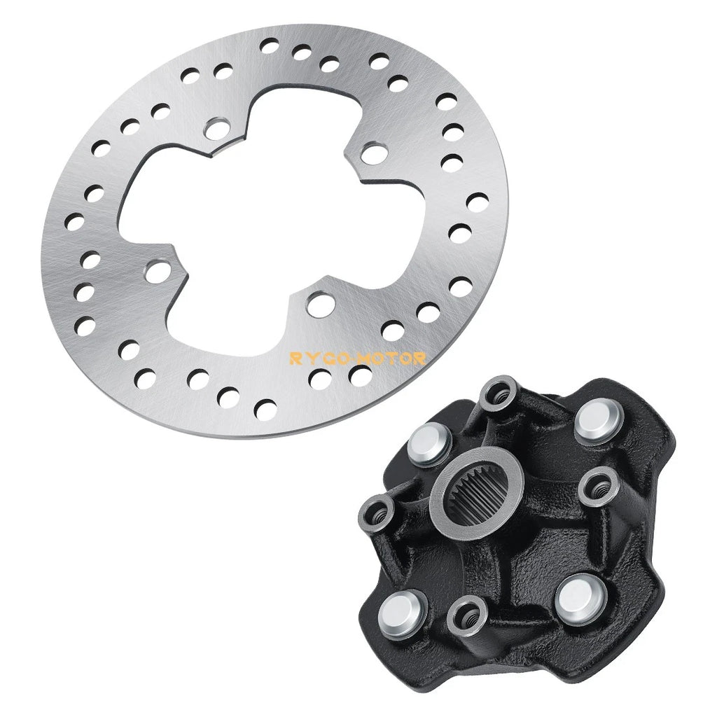 Front Wheel Hubs with Brake Rotor for Honda TRX500 Foreman (2005–2023)
