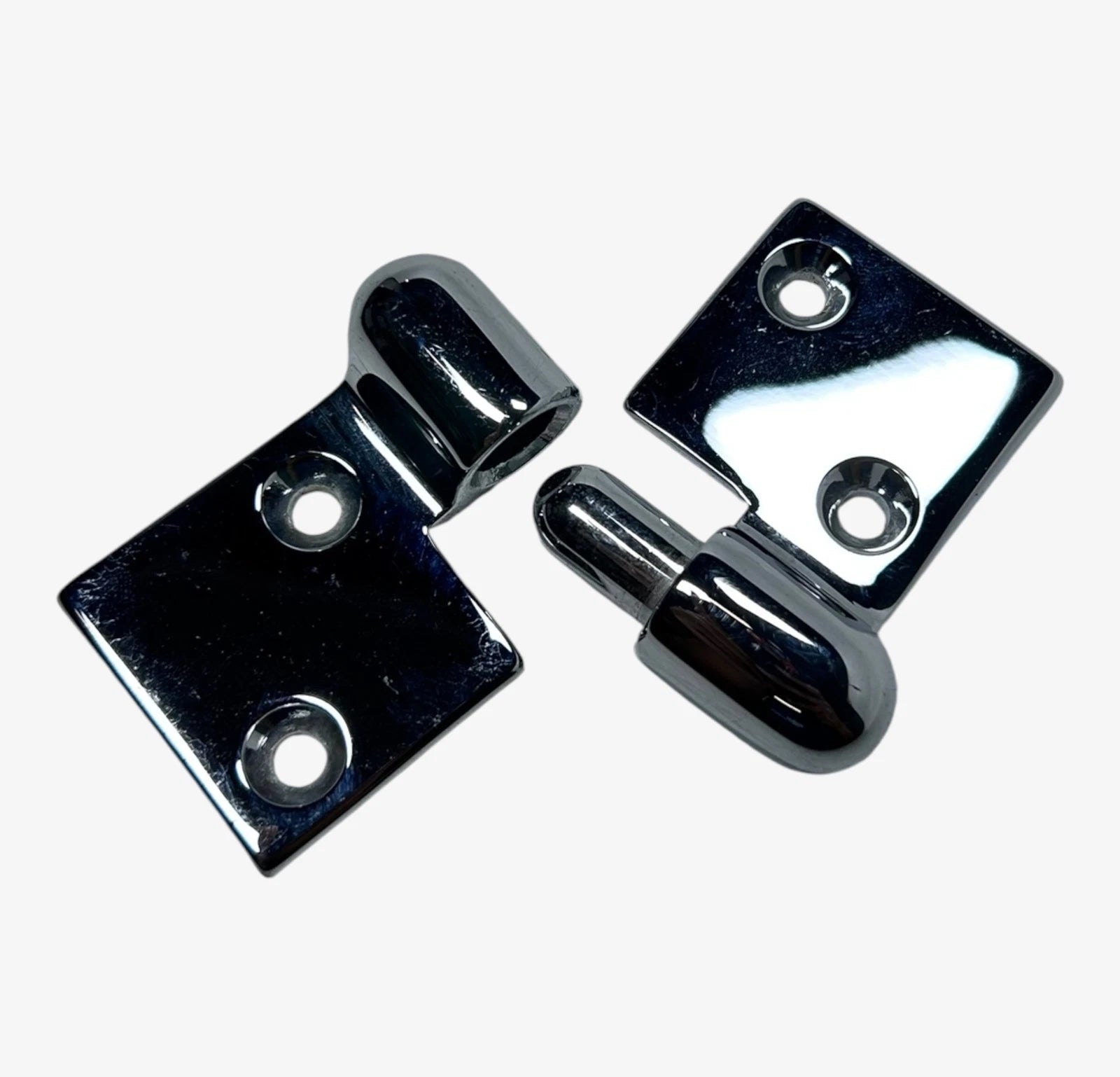 Chrome Plated Bronze Right Hand Pull Apart Hinge for Perko 0152DP0CHR (3 3/4'' x 2'')