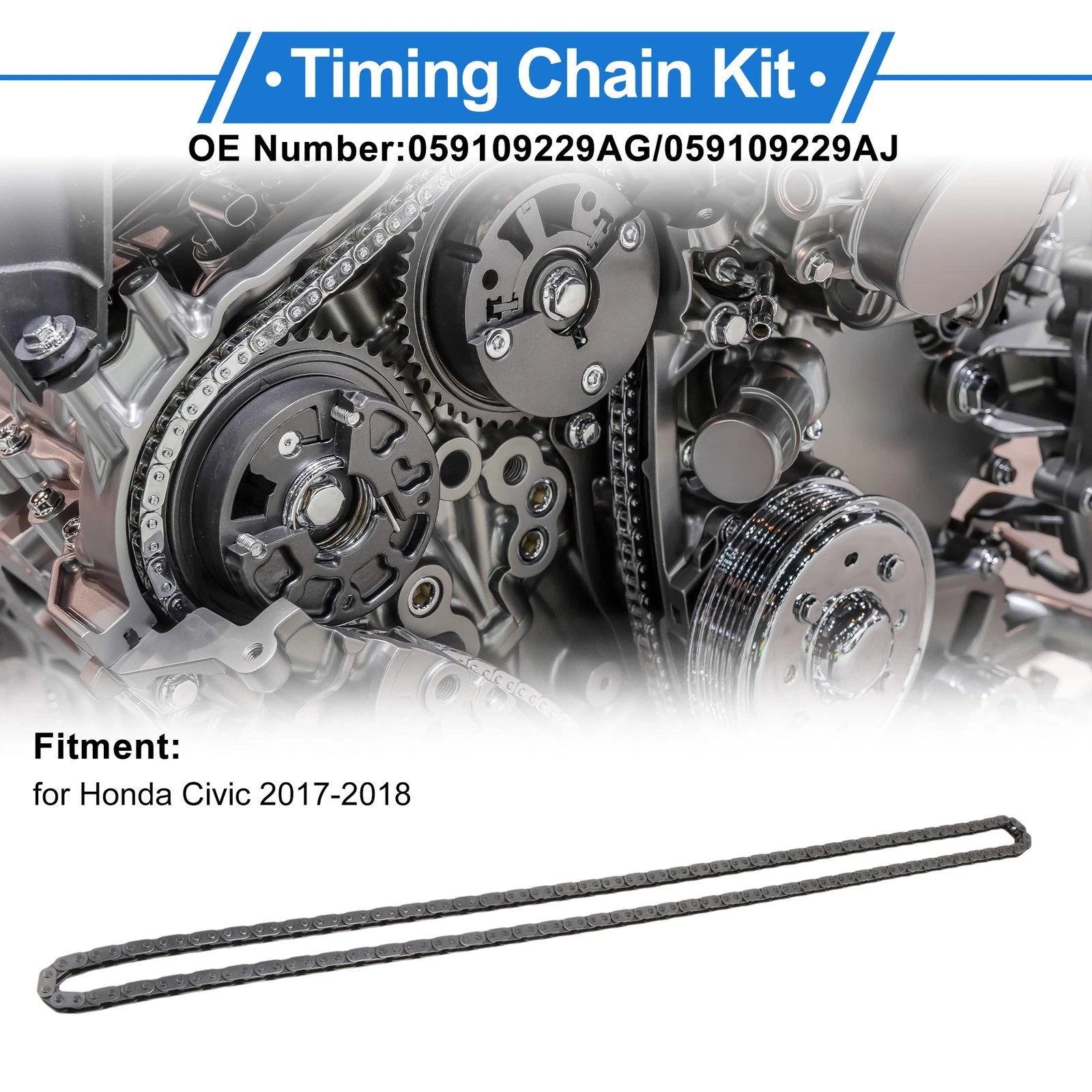 Timing Chain Kit for Volkswagen Touareg (2017–2018) No. 059109229AG / 059109229AJ