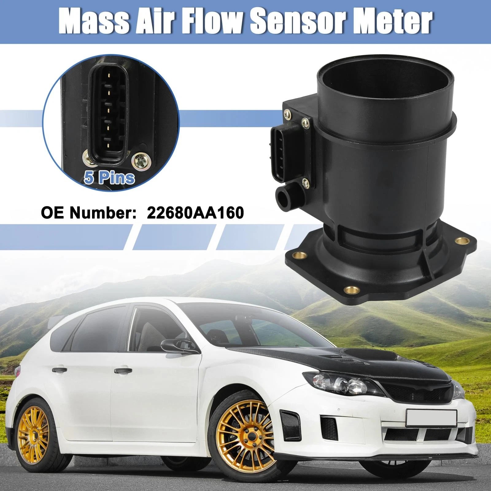 Mass Air Flow Sensor Replacement for Subaru Forester (1998–1998)